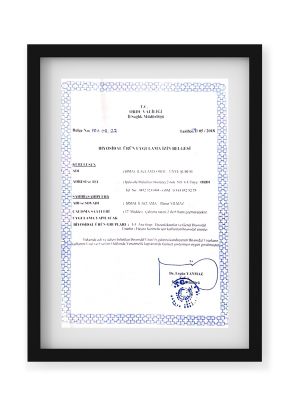 Zirai Fümigasyon Ruhsatı