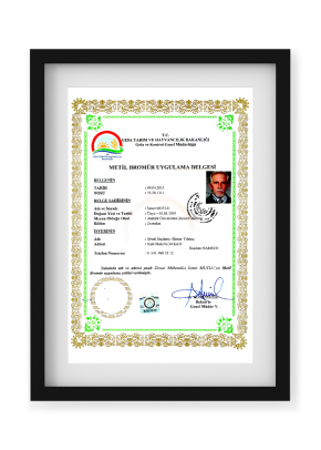 Metil Bromür Uygulama Belgesi